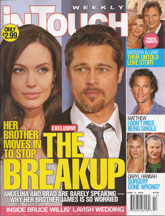 Illustration for article titled This Week In Tabloids: Brangelina's On The Rocks, Reese Might Get One